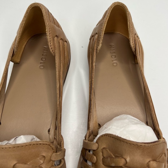Nisolo Huarache Sandal in Almond Brown Size 8 - Picture 6 of 14